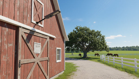 Farm Entrance Lighting Ideas for Better Security