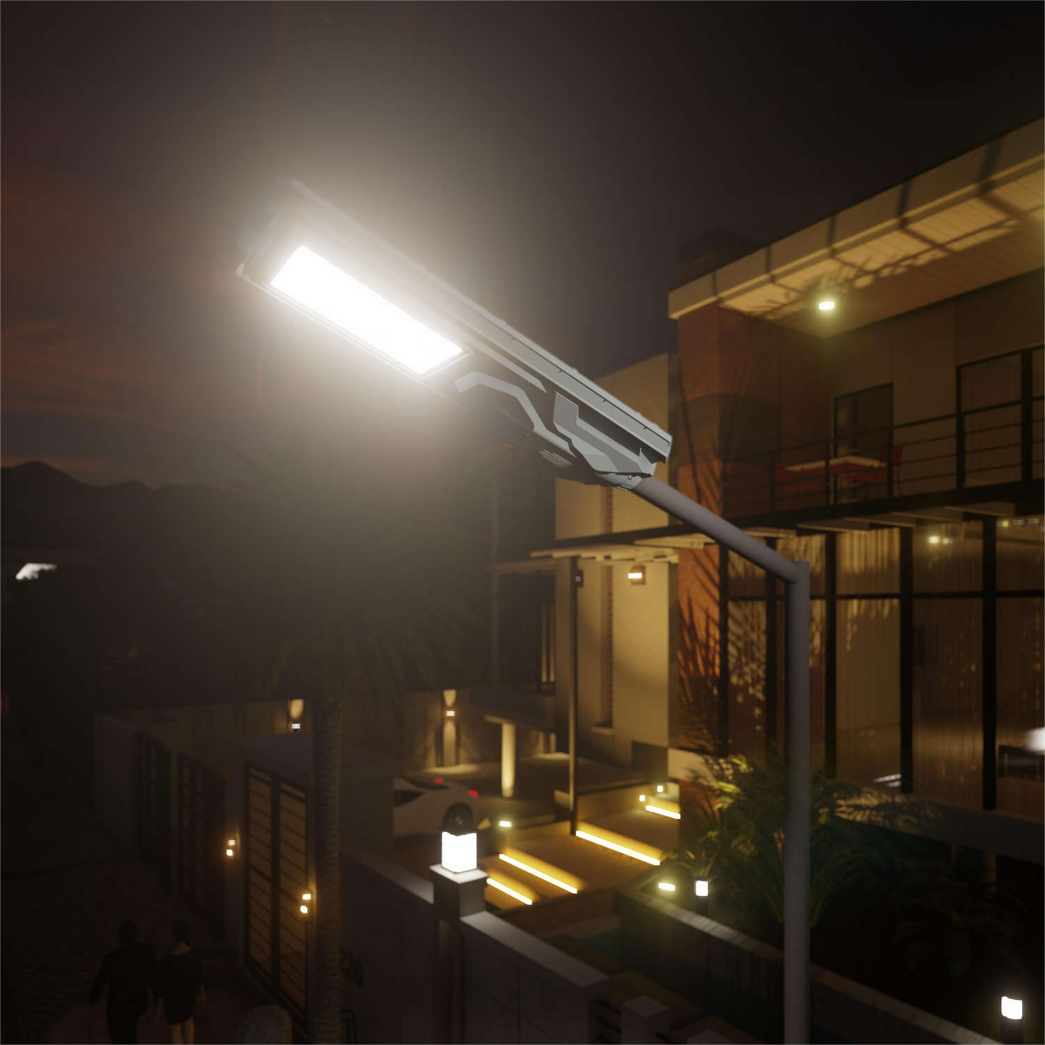 High Brightness Solar Light