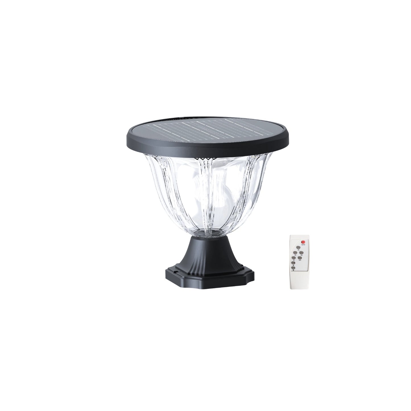 Solar Pillar Light for outdoor | 3 Color Selectable