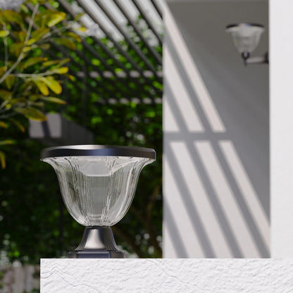 Solar Pillar Light for outdoor | 3 Color Selectable