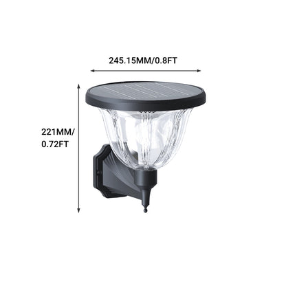 Solar garden light | Ground mounted| 3 Color Selectable | No Wiring No Bill