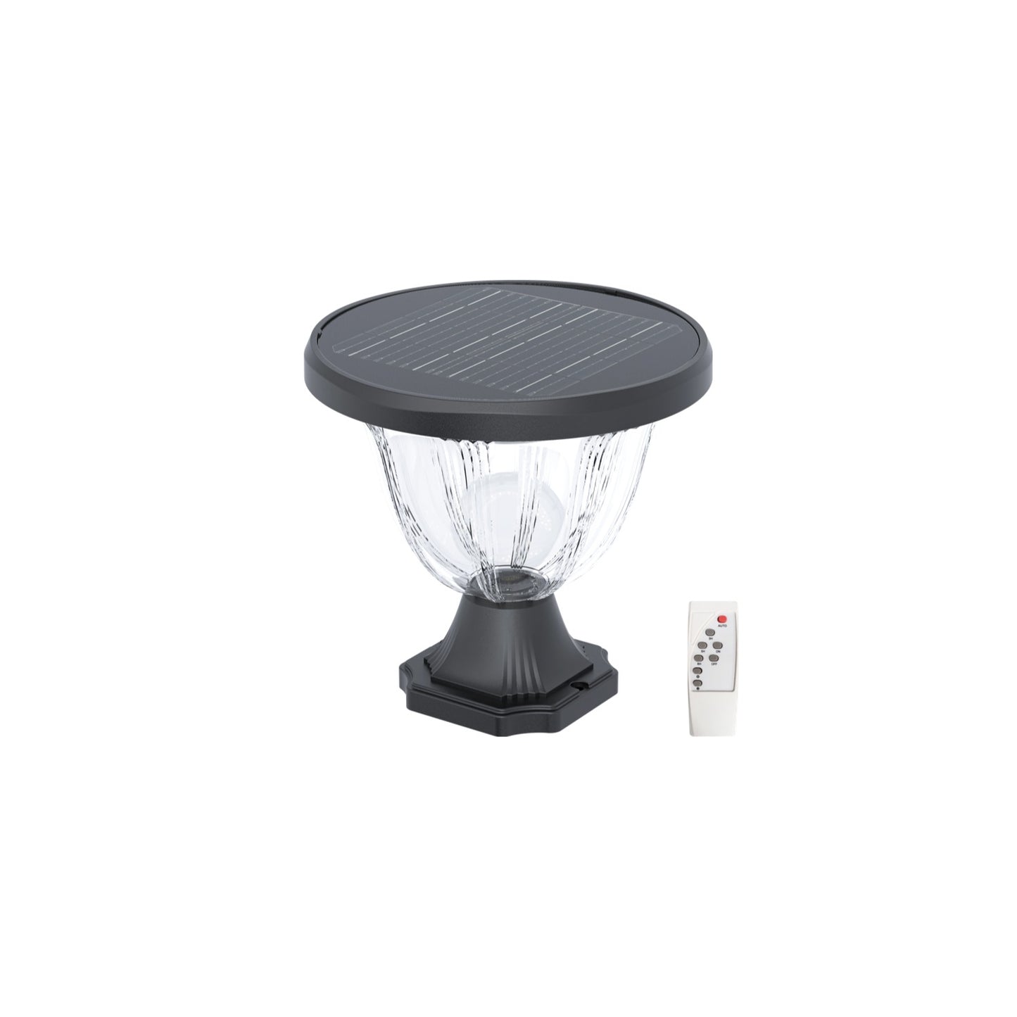 Solar Pillar Light for outdoor | 3 Color Selectable