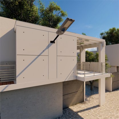 200W All in one Solar Street Light | 20000lm | IP66 Waterproof