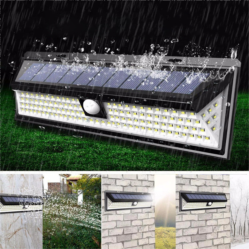 118 Solar Wall Light With Motion sensor