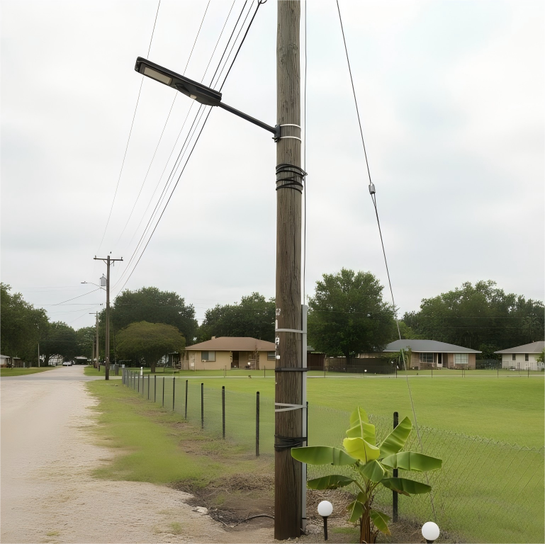 High lumen solar area lights for remote locations